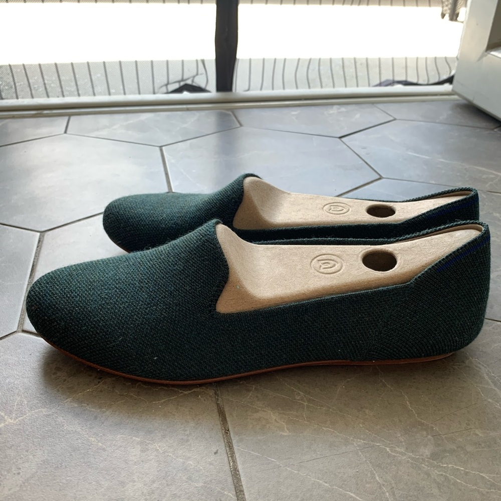 Rothy’s Green Merino Wool Loafer (retired)